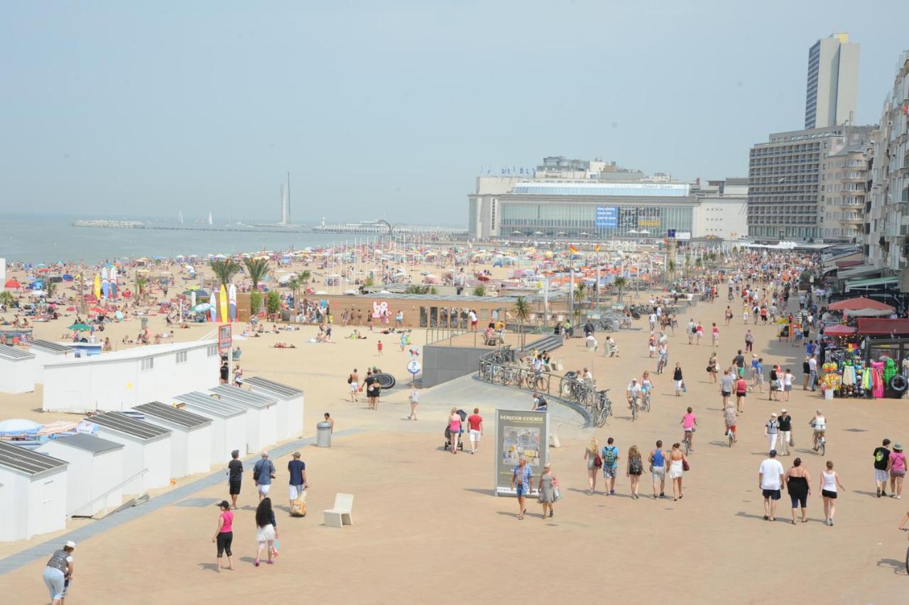Studio Direct Aan Het Hoofdstrand Van Oostende - Naast Casino Apartment ภายนอก รูปภาพ
